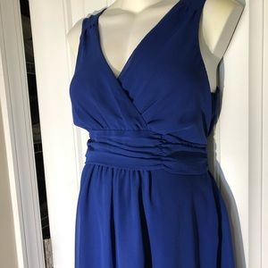Blue Motherhood Maternity Dress